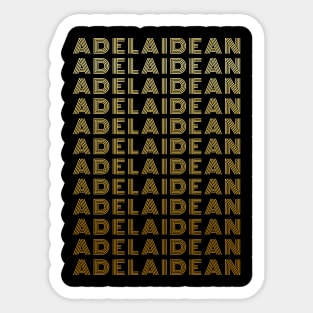 Adelaidean - Adelaide Australia People Sticker